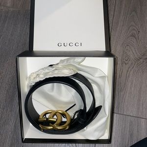 Gucci double G belt